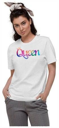 Printed The Queen T-Shirt White