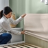 KLEPPSTAD Bed frame - white/Vissle beige 140x200 cm