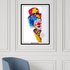 Home Art Tableau Tableau Modern Wall-Abstract Art Design Joker-Printed Frame-1Pcs