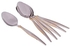 Osdon Spoons Set Stainless Steel Silver & Gold , 6 Pcs