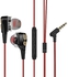 Borofone BM6 Dual Moving Coil Wired In-ear Music Headphones - Red