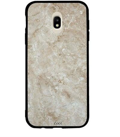 Protective Case Cover For Samsung Galaxy J7 Pro Off White Marble Pattern