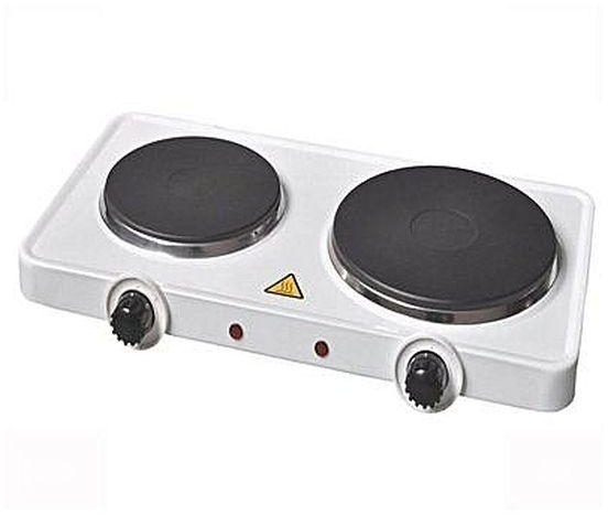 Pyramid Double Burner Electric Cooking Hot Plate