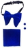 Quality Men's Butterfly Bow Tie - Blue.