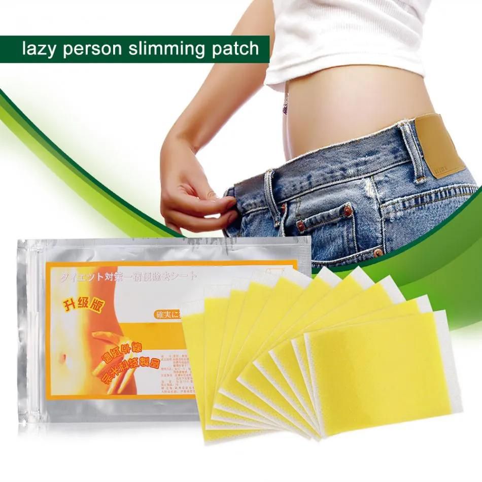 10Pcs/bag Slimming Patch Fat Burning Patches TSleeping Slim Patches Weight Loss Stickers