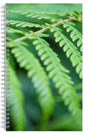 A4 Printed Spiral Bound Notebook Green