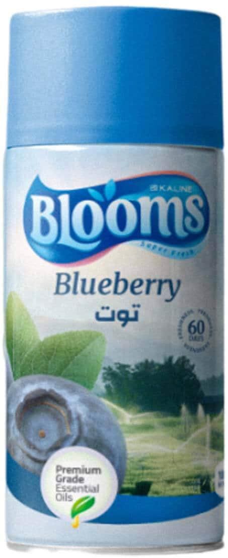 Blooms Air Freshener Replacement with Blueberry Scent - 250 ml