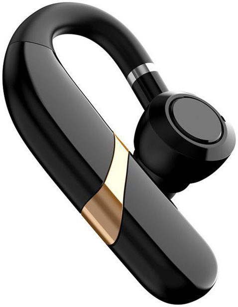 1Pc X9 Earhook Bluetooth 5.0 IPX7 Waterproof Mini Wireless Earpieces For Phone-Black