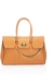 Massimo Castelli Leather Bag For Women , Brown - Shopper Bags