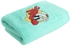 Get Nice Home Embroidered Cotton Towel, 30×50 cm, 100 gm - Light Green with best offers | Raneen.com
