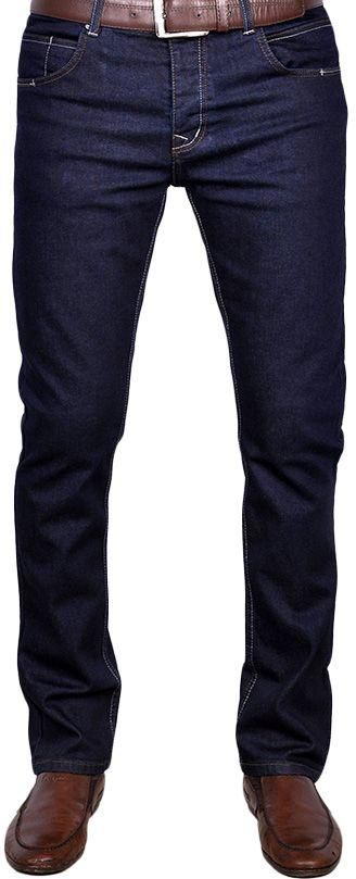 jupiter Navy Straight Jeans Pant For Men