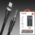 Lightning to 3.5 mm Aux Cable iPhone 3.5mm Headphones Jack Adapter Male Aux Stereo Audio Cable for iPhone 14 13 12 11 XS XR X 8 7 iPad iPod to Car/Home Stereo, Speaker, Headphone