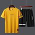 2021 High quality Summer Men sport track suits Tshirts Shorts Sets Polyester Fashioin tracksuits Male Shorts Printed