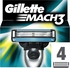 Gillette Mach3 men's razor blade refills, 4 count