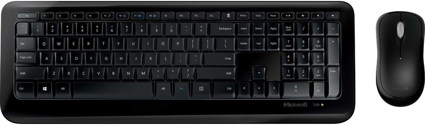 Microsoft Wireless Keyboard And Mouse 850 Black