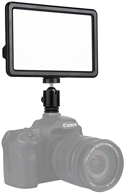 DSLR Cameras for Nikon JINUS 104 SMD 2835 LEDs 220-850LM 3000-6000K Dimmable Studio Light Video & Photo Light for Canon