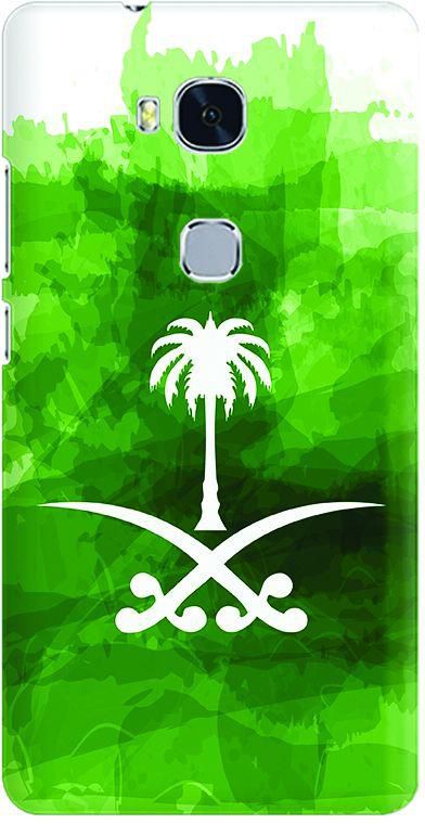 Stylizedd Huawei Honor 5X Slim Snap Case Cover Matte Finish - Saudi Emblem