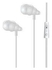 Generic Smart Music - Universal Stereo Earphones- u15- white