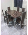 Marble Dining Table With Six Sitting Chairs (Delivery Within Lagos Only)