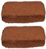 Bestomz 2pcs Coconut Choir Bricks Compressed Coco Peat Brick for Seed Starting Mix Reptiles Garden
