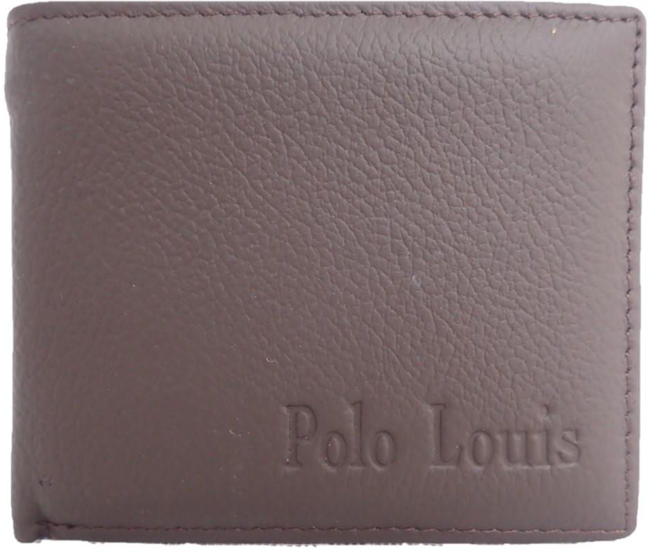 Polo Louis Men Leather Wallet (Dark Brown)