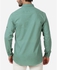 Andora Solid Linen Shirt - Light Green