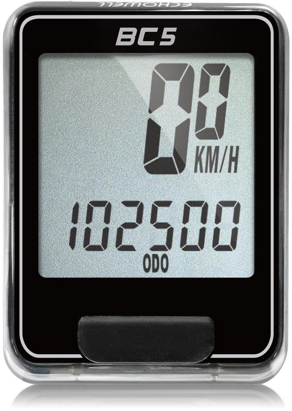 Echowell BC5 - Wired Cycling Computer / Meter (Black)
