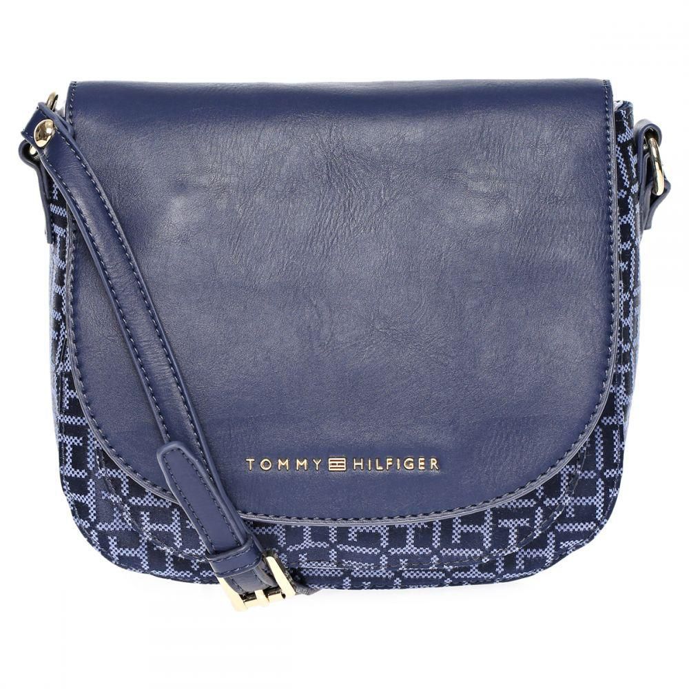Tommy Hilfiger 6935432-478 Th Saddle Bag for Women, Blue