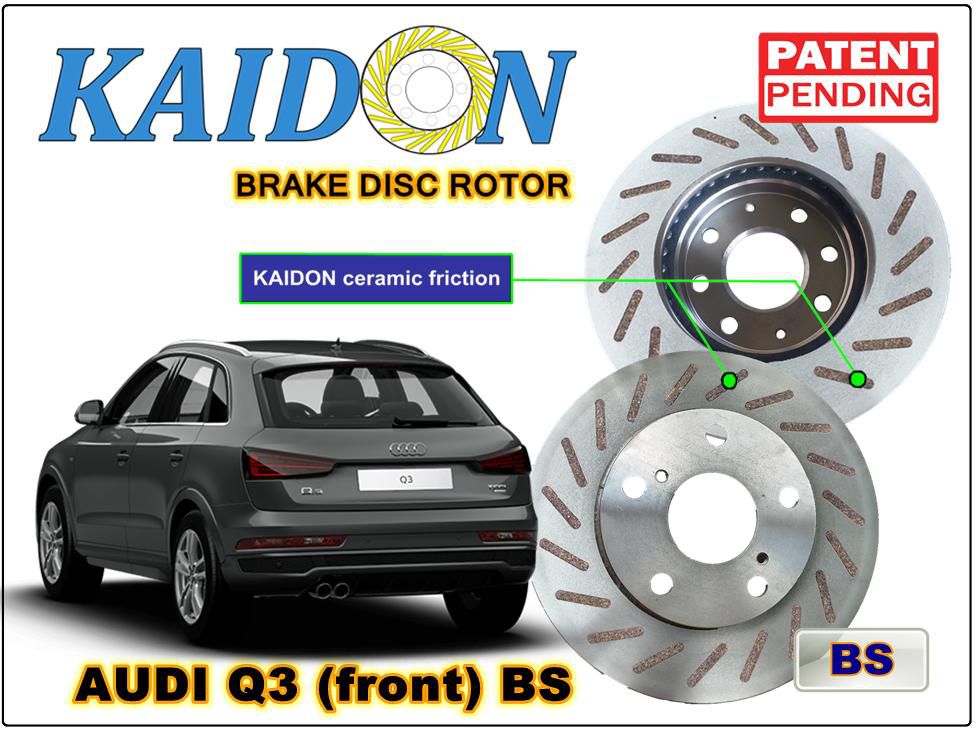 Kaidon-brake AUDI Q3 Disc Brake Rotor (front) type "BS" spec