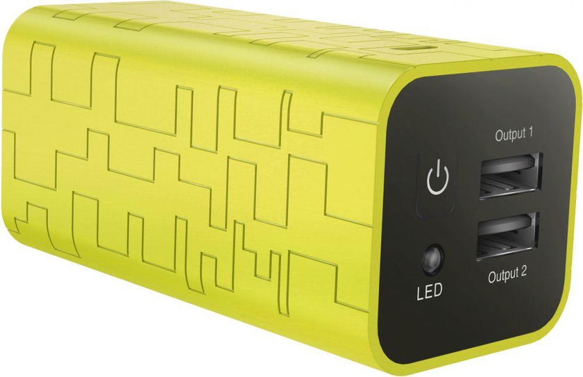InnJoo Cube 2 - 10400mAh Power Bank for Smart Phone , Yellow