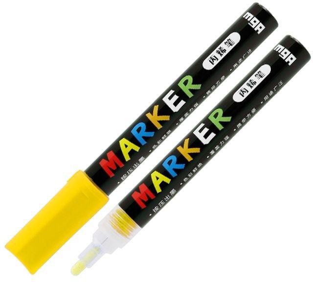 MG Yellow Acrylic Marker 2mm - No: ZPLN657044