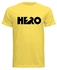 Cray Cray InCRAYdible Black Hero Round Neck T-shirt - Yellow