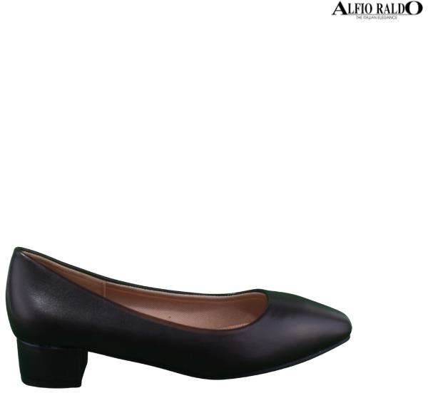 Alfio Raldo di Classe Closed Toe Court Heels Shoes Formal Wear (Black)