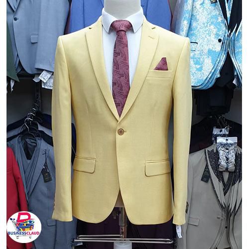 men's official blazer coat, brown yellow, men's fashion, men's blazers on BusinessClaud, Businessclaud men's official blazer coat, brown yellow, men's fashion
