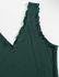 SHEIN Women's Dress Lettuce Trim Rib-Knit Bodycon Dress Dress For Women