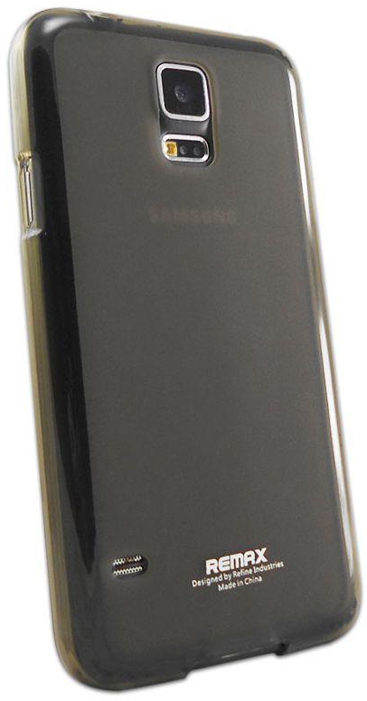 Remax Samsung S5 Pudding Back Cover - Black