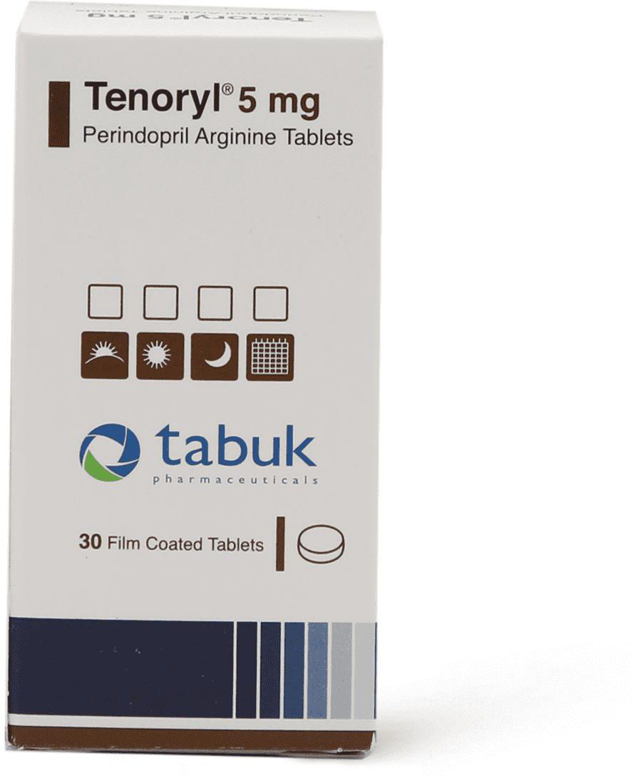 Tenoryl 5 Mg, For High Blood Pressure - 30 Tablets
