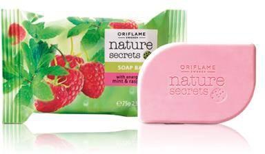 Nature Secrets Soap Bar with Energising Mint & Raspberry
