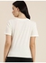 Printed Round Neck T-Shirt White