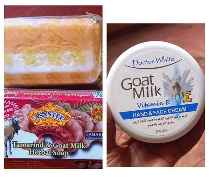 Dr White Tamarind Goat Milk Soap+ Dr. White Goatmilk Cream