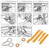 12 pieces set of Professional Vehicle Dash Board and Audio Dismantle Removal tool