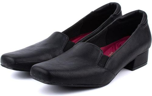 LARRIE Ladies Comfort Business Court Shoes - Size 39 (Black)