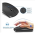 2.4 GHz Optical Wireless Slim Mouse USB Receiver For Laptop PC Macbook black