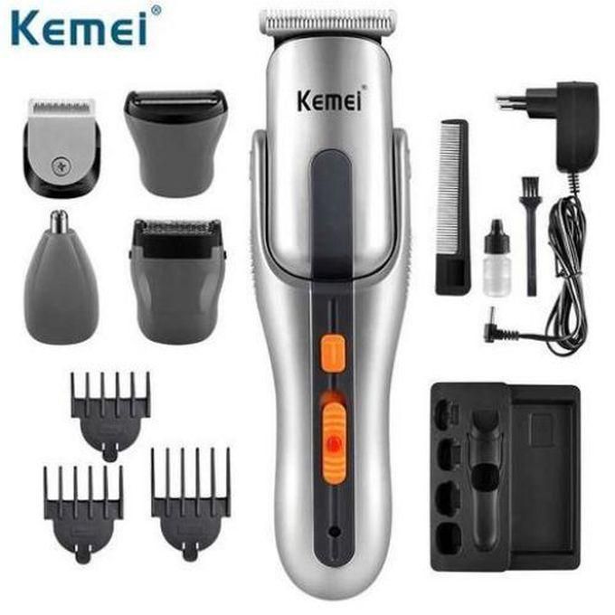 Kemei ماكينة حلاقة 8 في 1 حلاقة الشعر وقص وتنعيم اللحية وللانف وللجسم - KM-680A