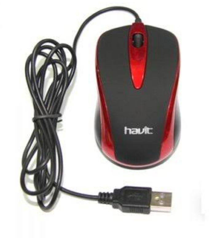 Havit HAVIT Optical Wired Mouse - Black