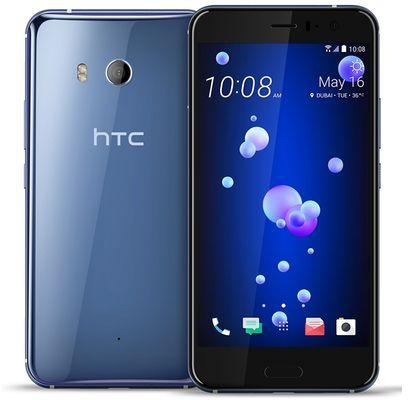 Htc U11 هاتف - شاشة 5.5 بوصة - 128 جيجا بايت - فضي