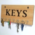 حامل ميداليات مفاتيح خشبي -١٥×٣٠سم -KH-07