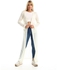 Kady Open Neckline Long Cardigan With Front Pockets - Off-White