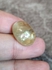 Sherif Gemstones حجر طبيعي سترين ذهبي نادر طبيعي تماما رائع مناسب لعمل خاتم أو تعليقة دلاية مميزة للجنسين