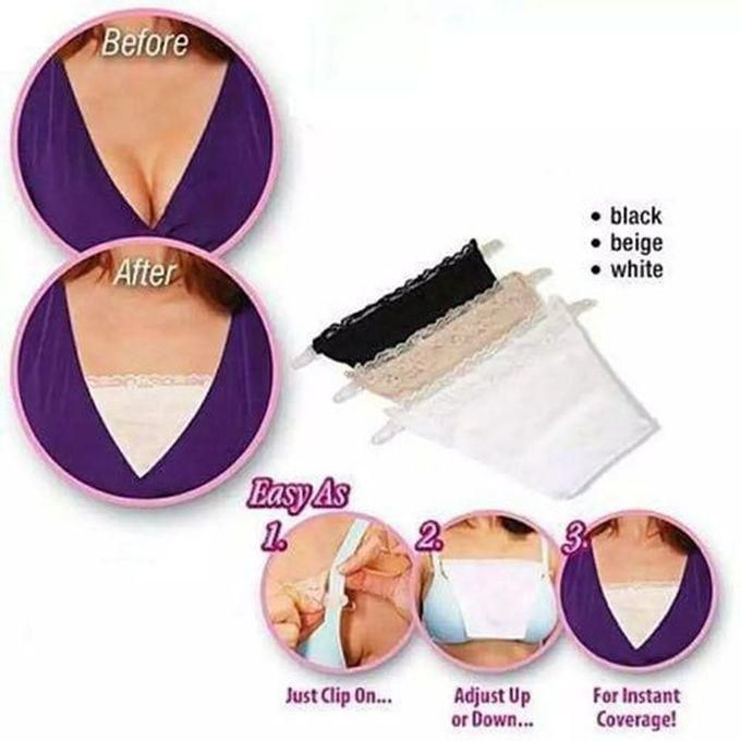 The Chest Cover - Clip On Mock Camisoles - 3 Pieces